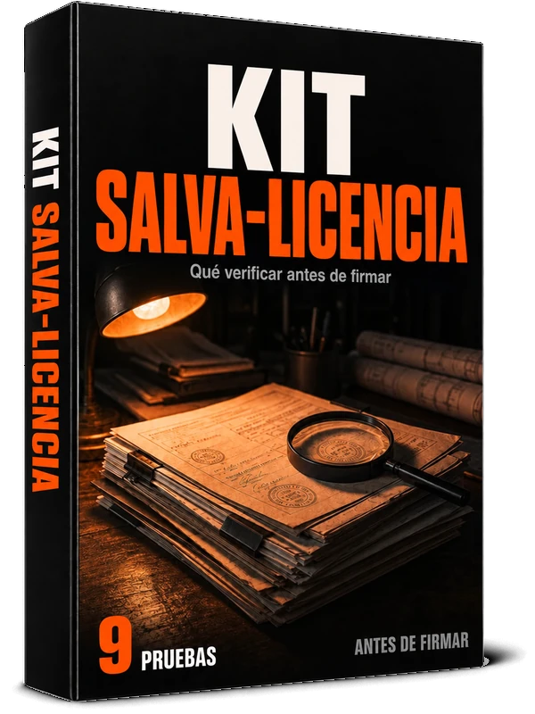 Kit Salva-Licencia: 9 pruebas antes de poner tu firma